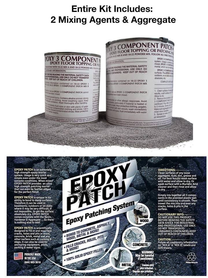 Eco Clean 25 lb. FDC 3 Part Epoxy Patching SystemSPATCH25 The Home